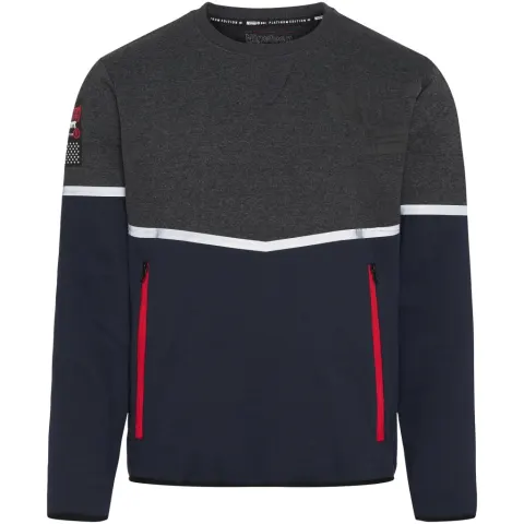 Geographical Norway sweatshirt Fanas Navy – marineblå — produktfoto
