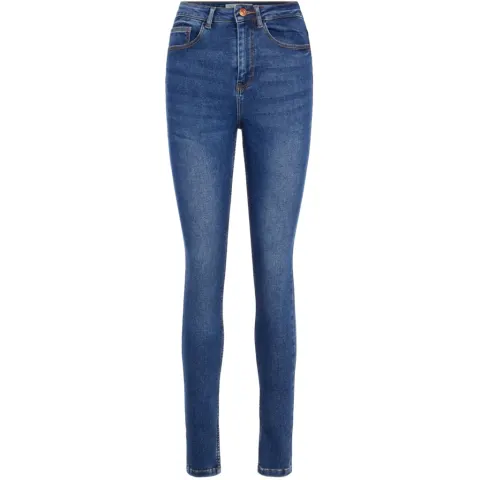 Pieces jeans Pchighfive – Medium Blue — produktfoto