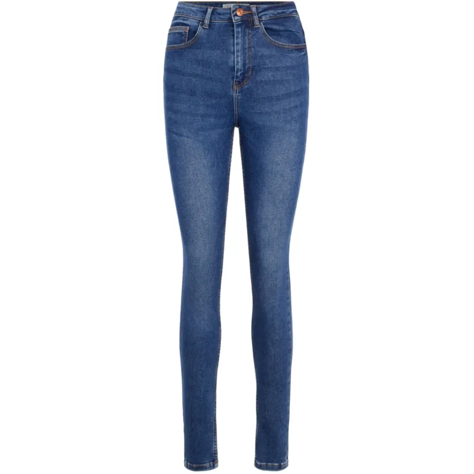 Pieces jeans Pchighfive – Medium Blue — produktfoto