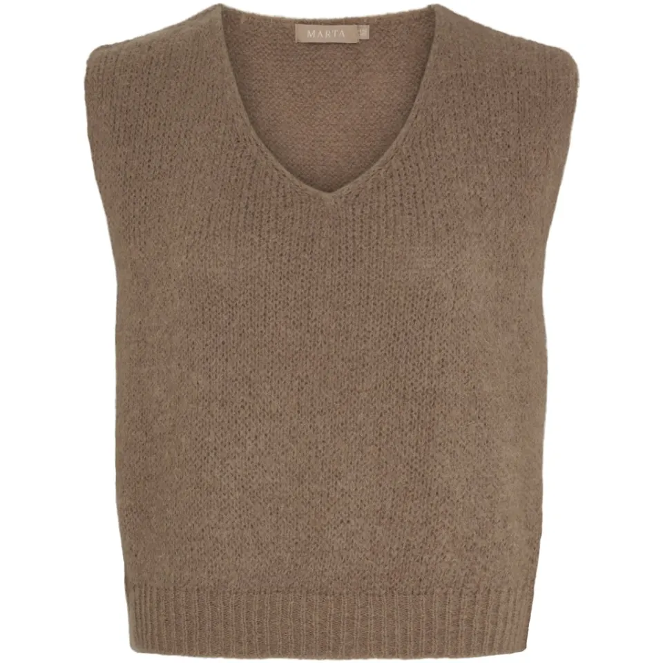 Marta du Château vest MdcMarlene 5114 – Tortora27654 — produktfoto
