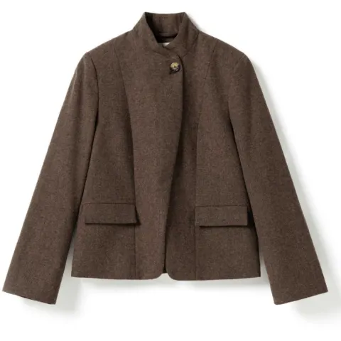 Noella blazer N-monique – Tobacco Melange — produktfoto