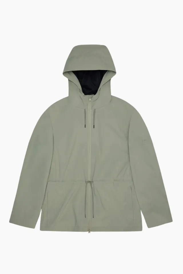 Rains Suva Hardshell String W Jacket W3 – Drift — produktfoto