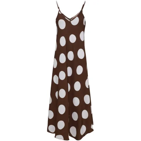Marta du Château kjole MdcMelina 3108 – Moro/White Dots — produktfoto