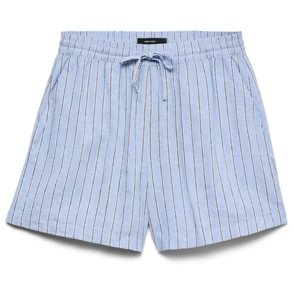 Vero Moda shorts Vmlinn – Cornflower Blue LIVA Navy Blazer — produktfoto