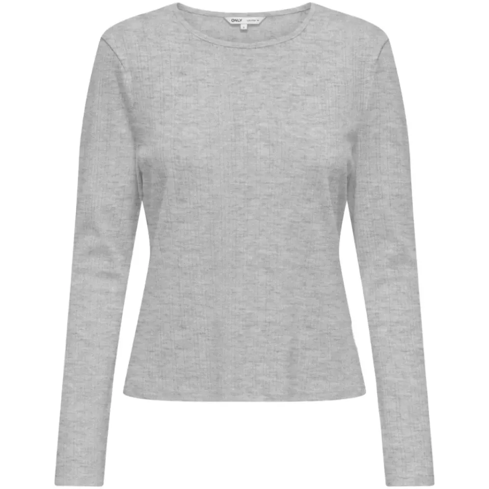 ONLY TOP Onlbremen – Light Grey Melange — produktfoto