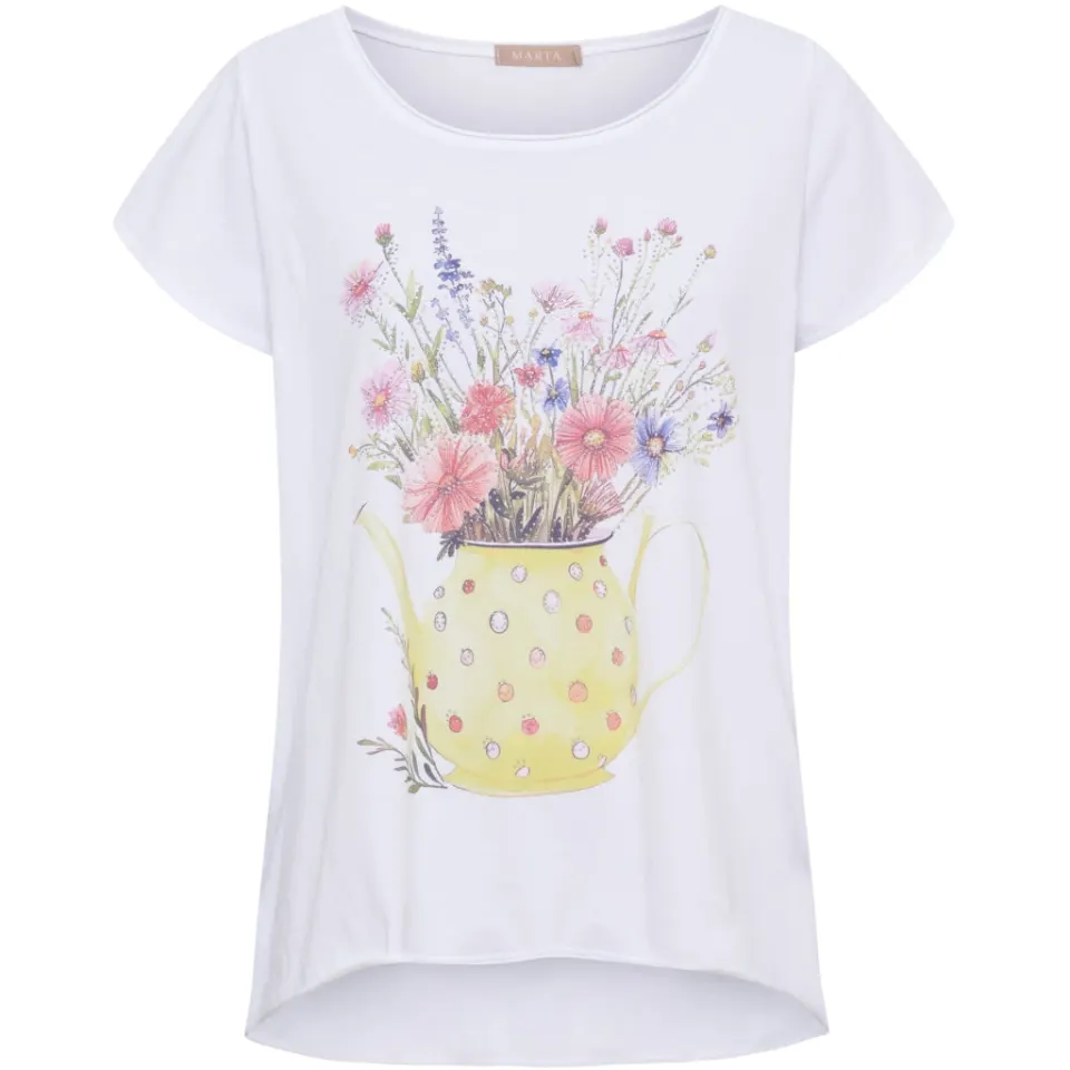 Marta du Château T-Shirt MdcMarie 1535 – gul — produktfoto