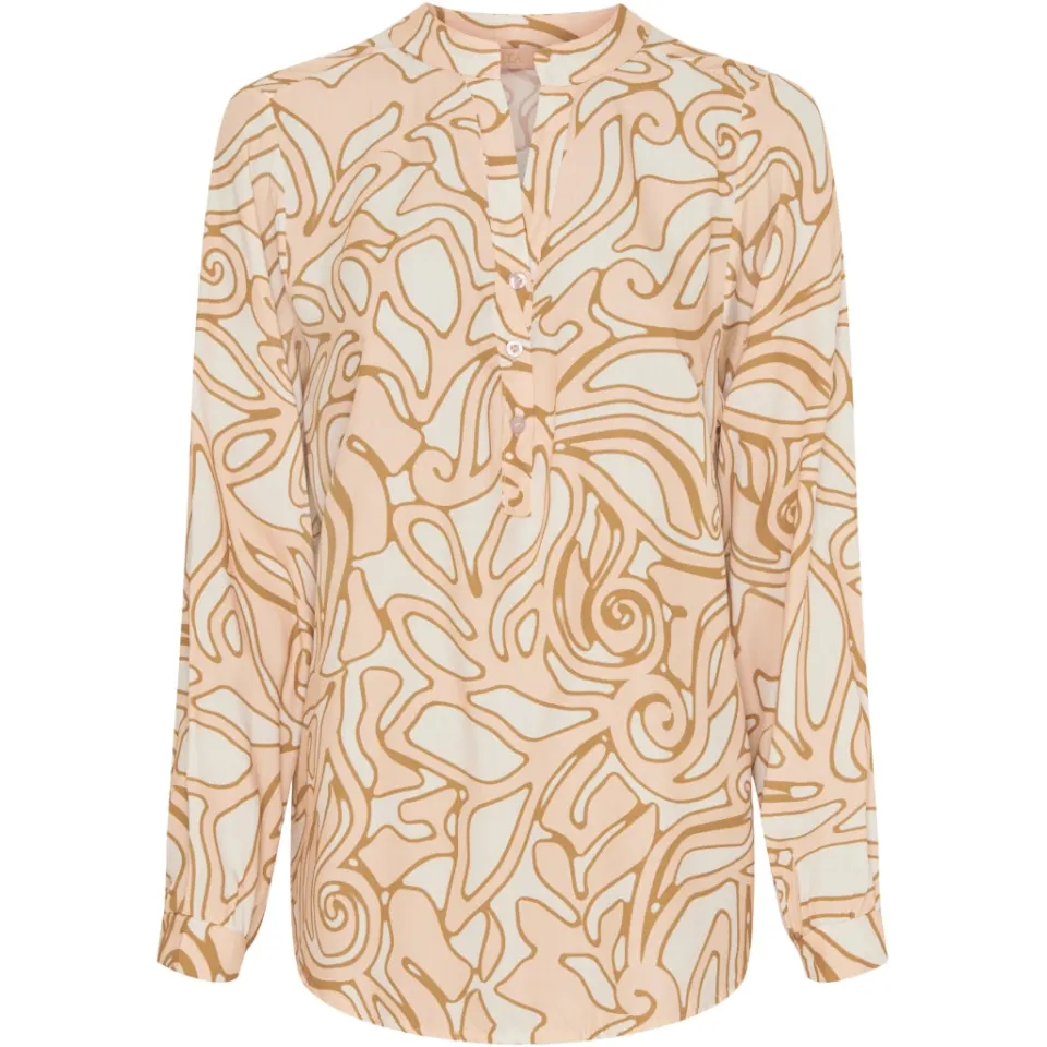 Marta du Château bluse MdcAstrid 8128 – Beige4392 — produktfoto