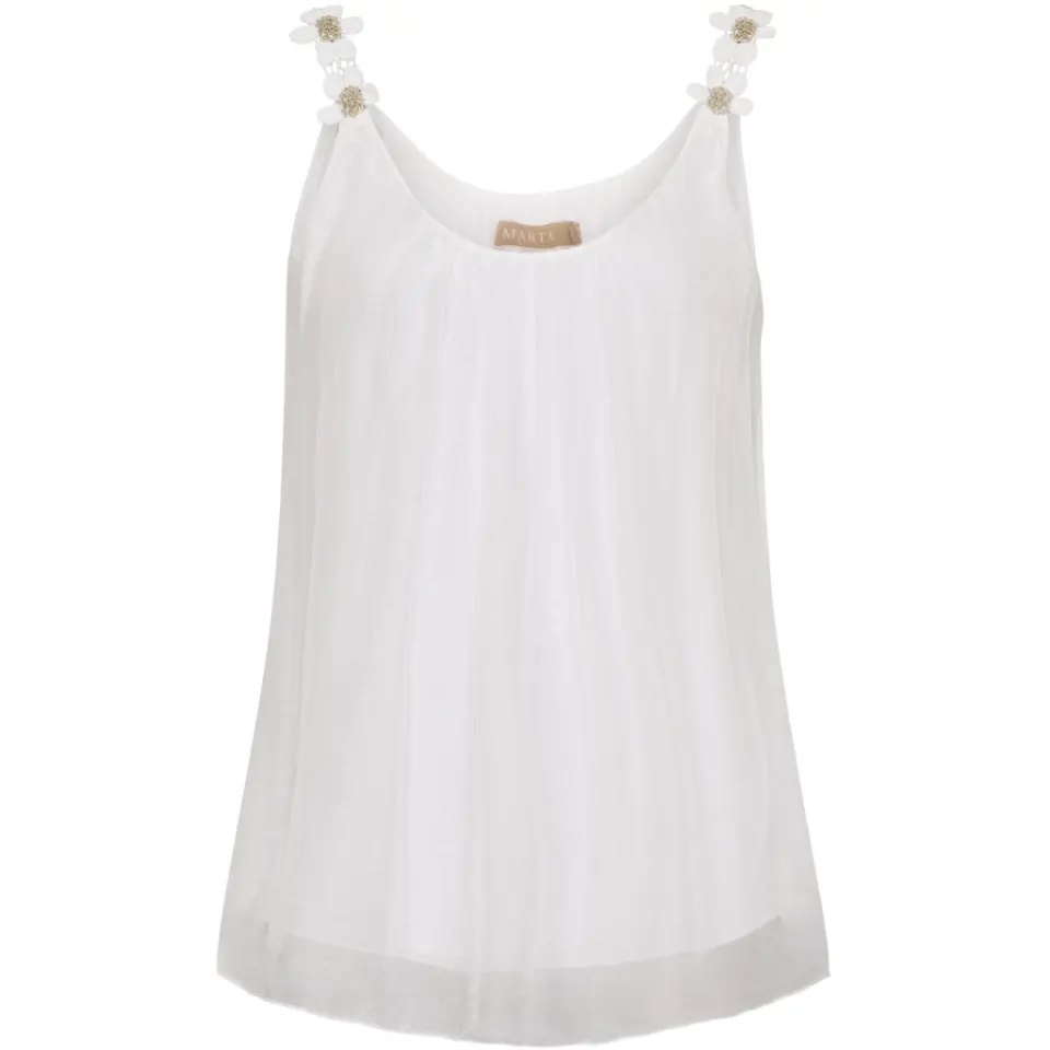 Marta du Château top 61321 – hvid — produktfoto
