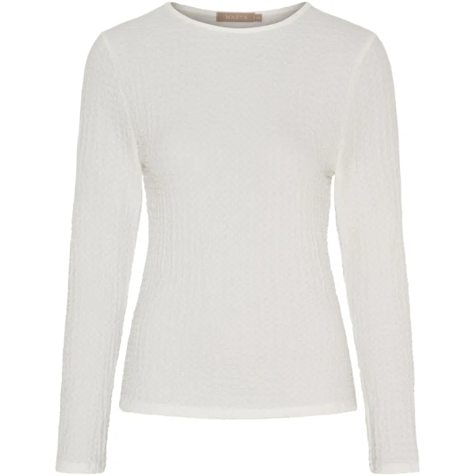 Marta du Château langærmet t-shirt MdcVionne 38915M Robyn – Panna28 — produktfoto