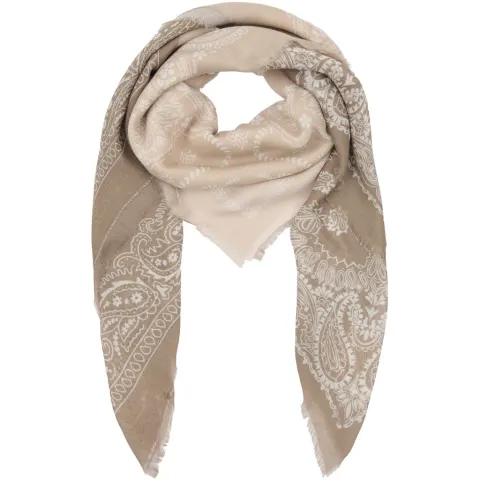 Marta du Château tørklæde MdcBelle FA37263 – Beige/Taupe — produktfoto