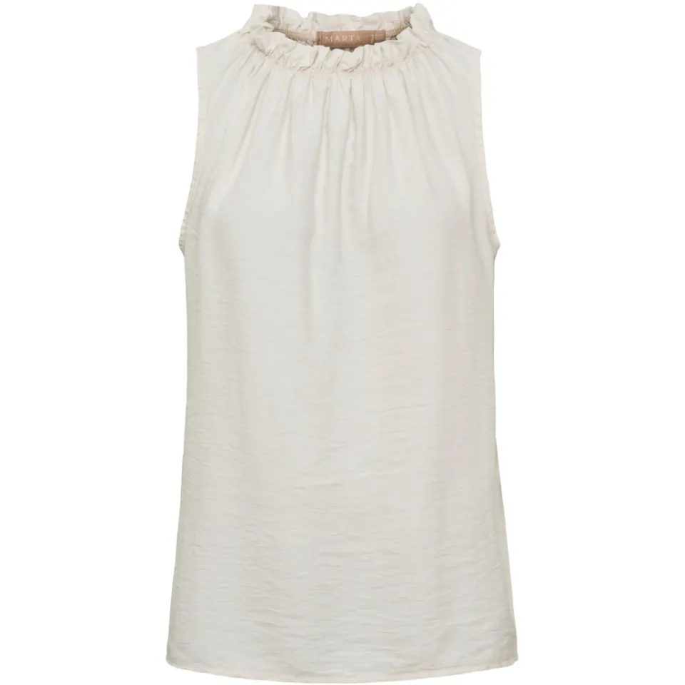Marta du Château top MdcLucina 2319 Uni – beige — produktfoto