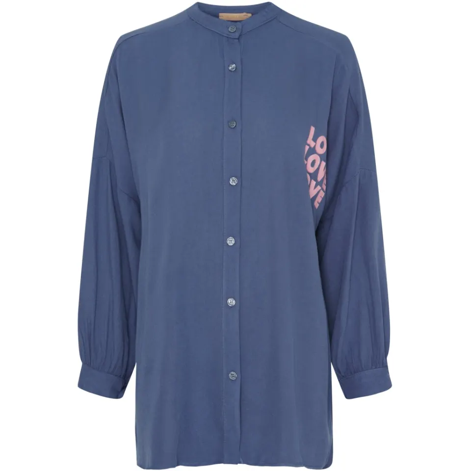 Marta du Château skjorte MdcMarion 6409 – Jeans Scuro — produktfoto