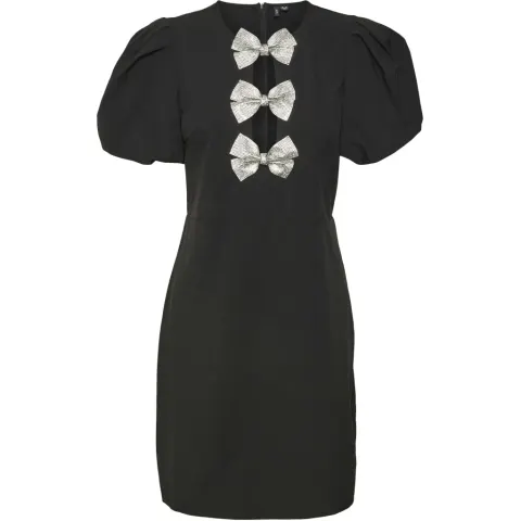 Vero Moda kjole Vmellison – sort — produktfoto