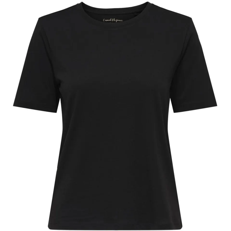ONLY bluse Onlhappy i 100 % bomuld – sort — produktfoto
