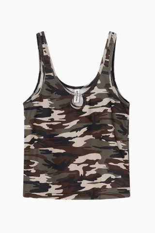 Résumé LucyRS Top – Camouflage — produktfoto