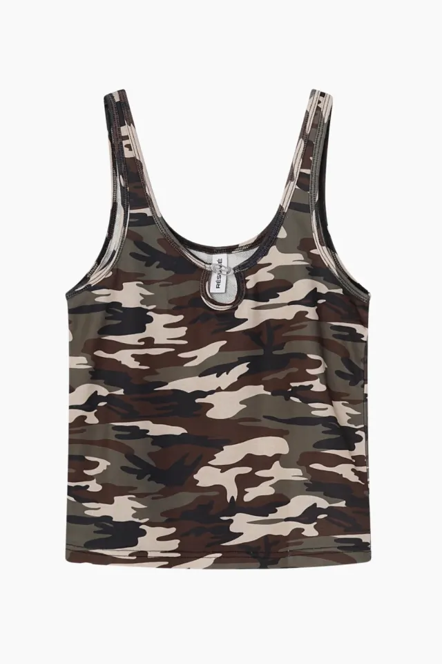 Résumé LucyRS Top – Camouflage — produktfoto