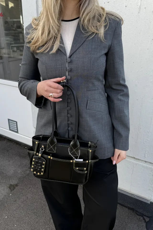 GANNI Posy Small B2110071 – sort — produktfoto