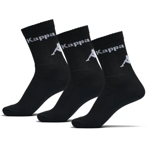 Tex-Time Kappa 3 pak strømper – sort — produktfoto