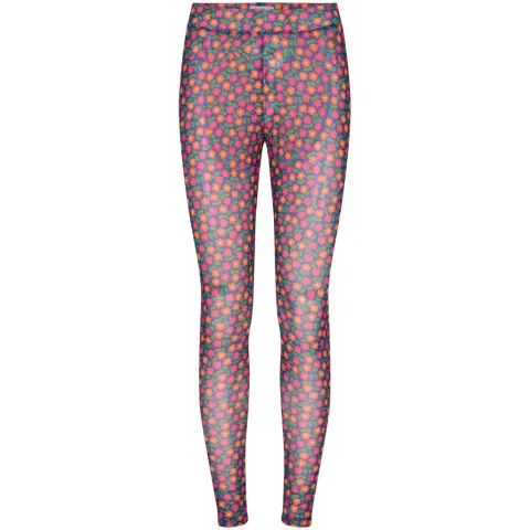 Liberté Liberte leggings Nilla – Orange Pink Flower — produktfoto