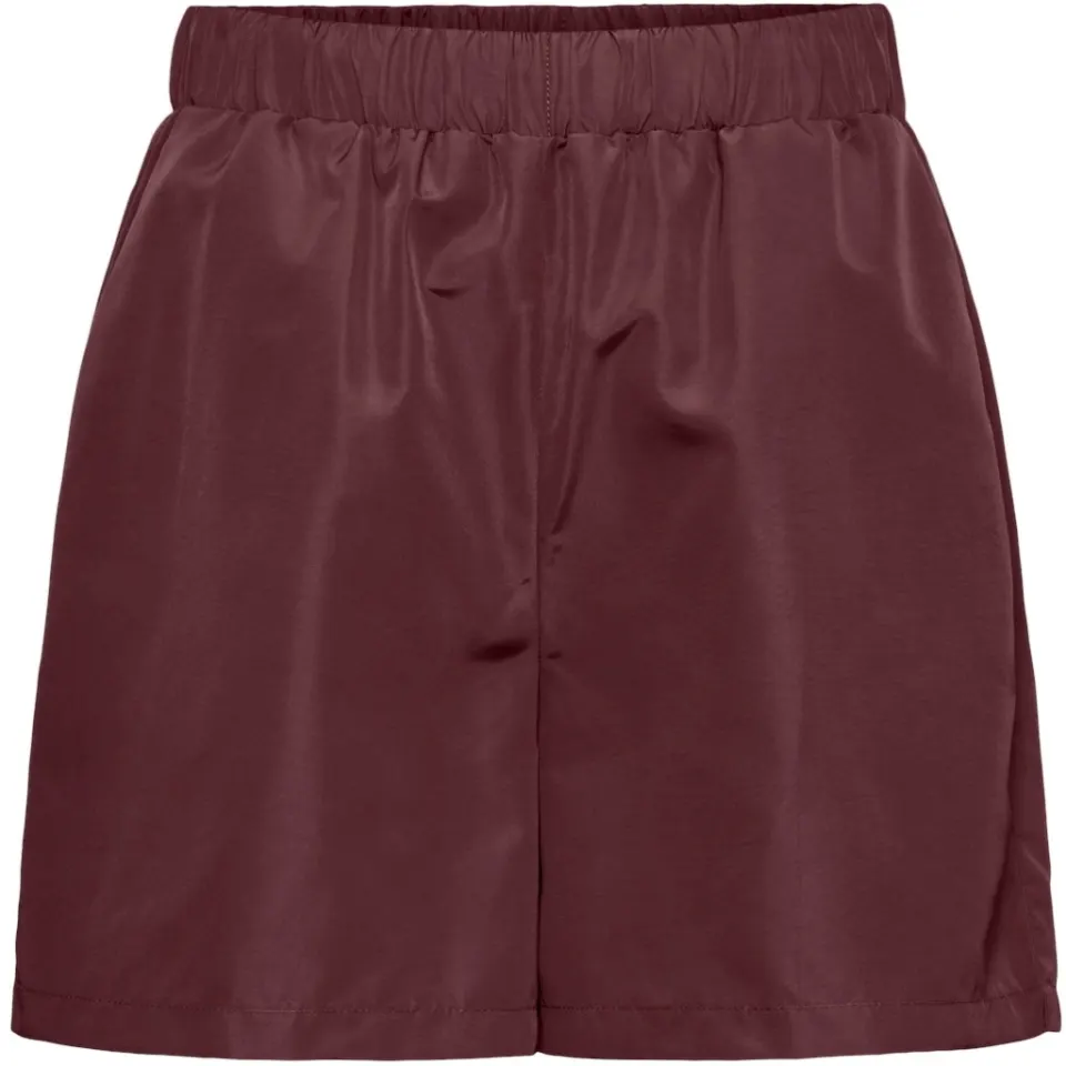 Pieces shorts Pcchrilina – Tawny Port — produktfoto