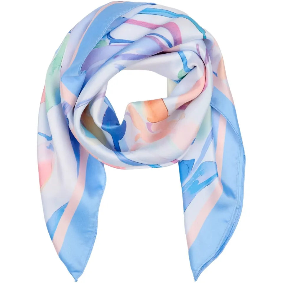 Marta du Château tørklæde MdcJuline FA-Scarf – Blue11122 — produktfoto