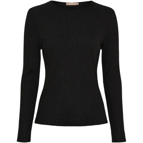 Marta du Château langærmet t-shirt 38915M – sort — produktfoto