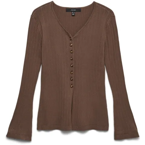 Vero Moda cardigan Vmwillow – Cocoa Brown — produktfoto