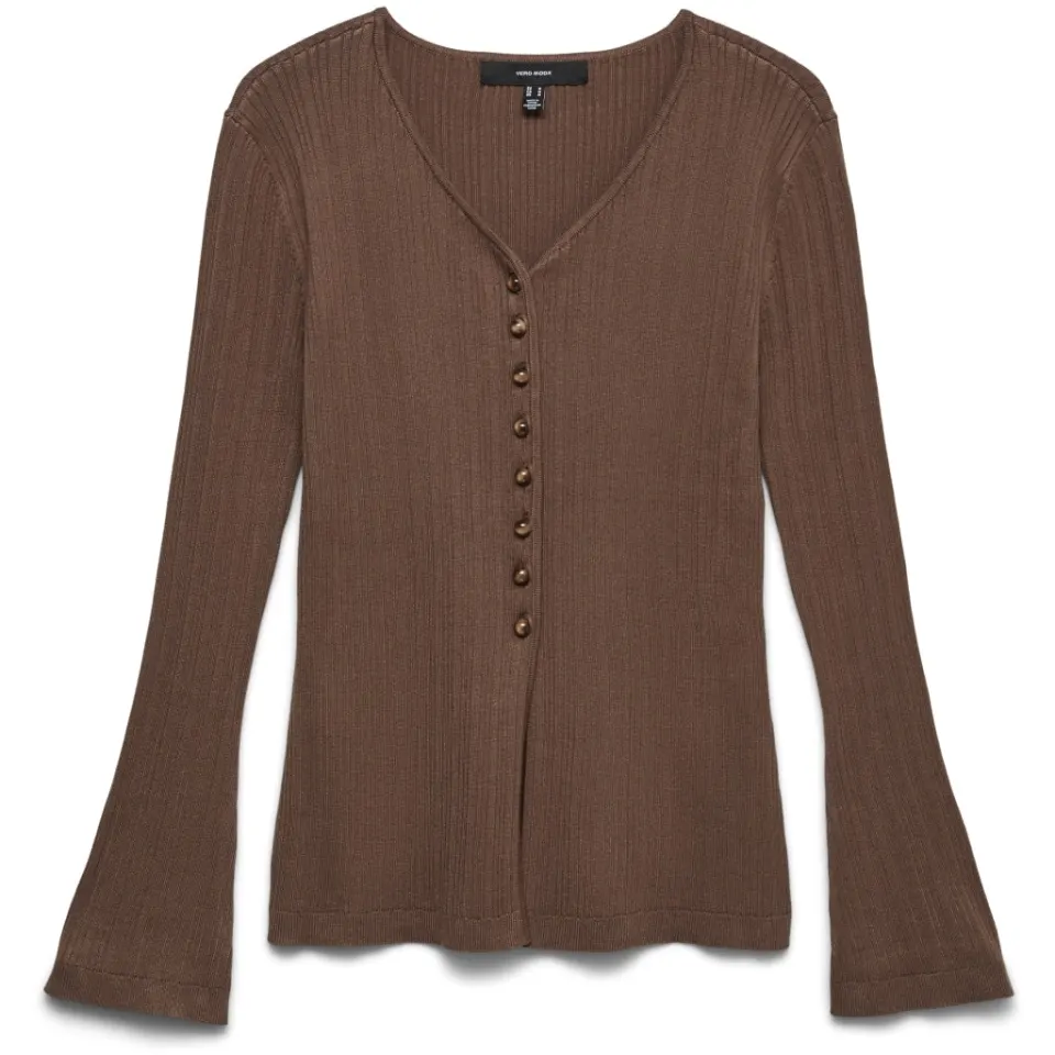 Vero Moda cardigan Vmwillow – Cocoa Brown — produktfoto