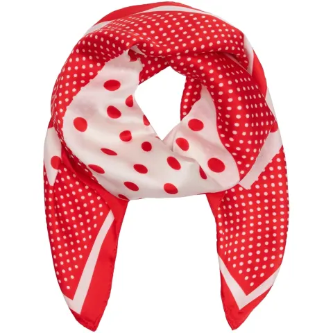 Marta du Château tørklæde MdcJuline FA-Scarf – Red3854 — produktfoto