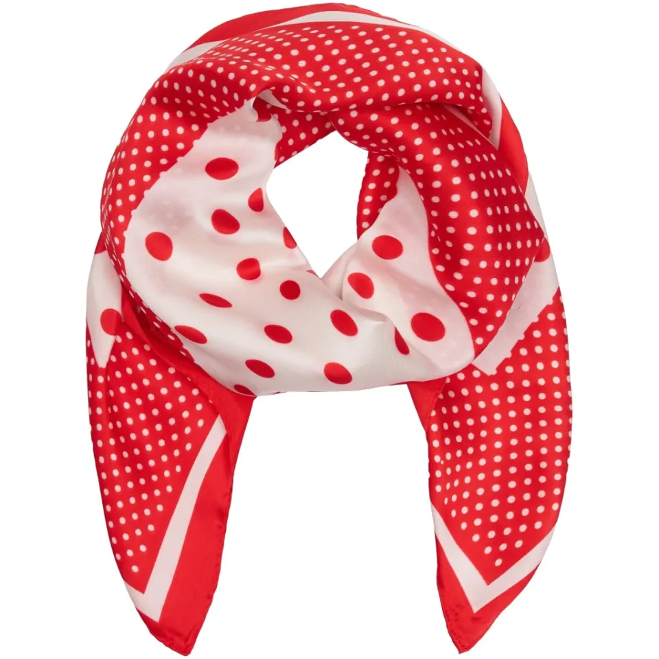 Marta du Château tørklæde MdcJuline FA-Scarf – Red3854 — produktfoto