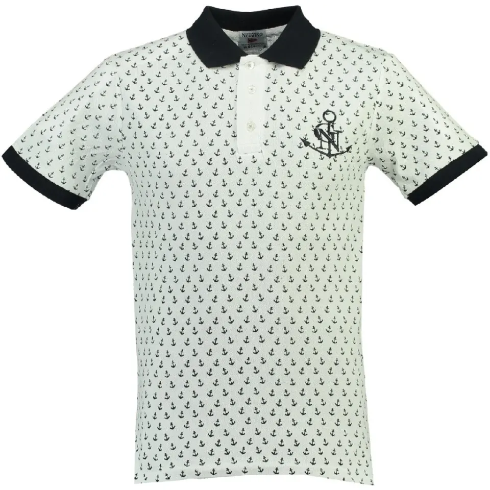 Geographical Norway Polo Karembeu – hvid — produktfoto