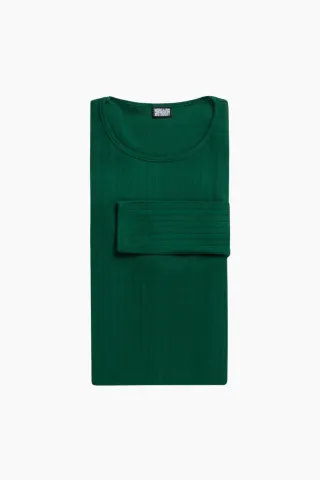 Nørgaard på Strøget 101 Solid Colour – Bottle Green — produktfoto