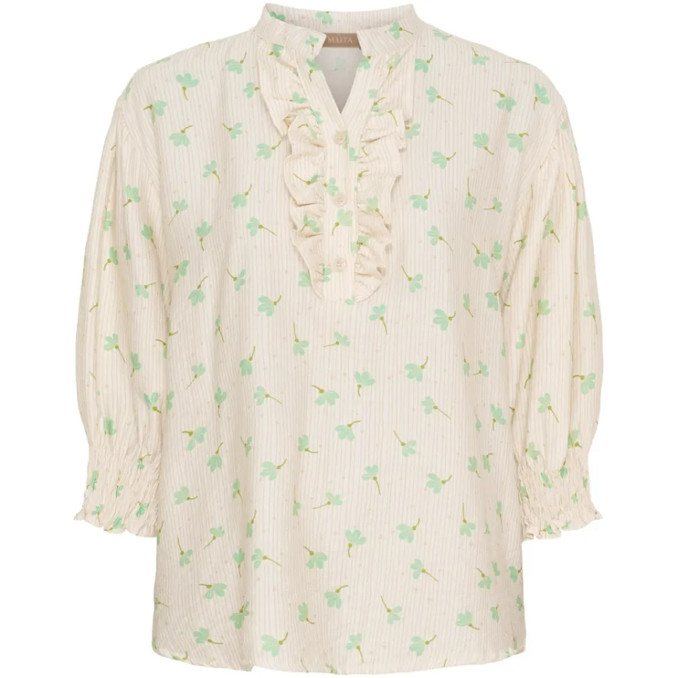Marta du Château bluse MdcCharlie 6892 – AquaCF0213ypV9 — produktfoto