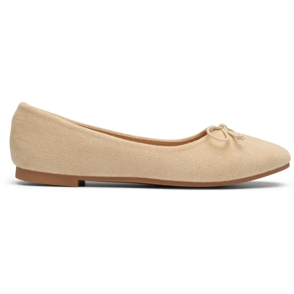 Florence ballerina sko DS-1A18 – beige — produktfoto