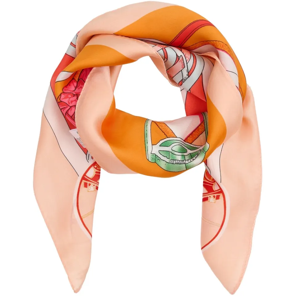 Marta du Château tørklæde MdcJuline FA1-Scarf – Orange176 — produktfoto