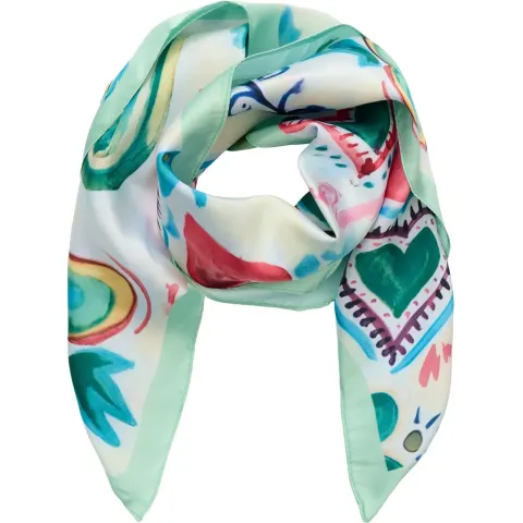 Marta du Château tørklæde MdcFinja BA-Scarf – Green3329 — produktfoto