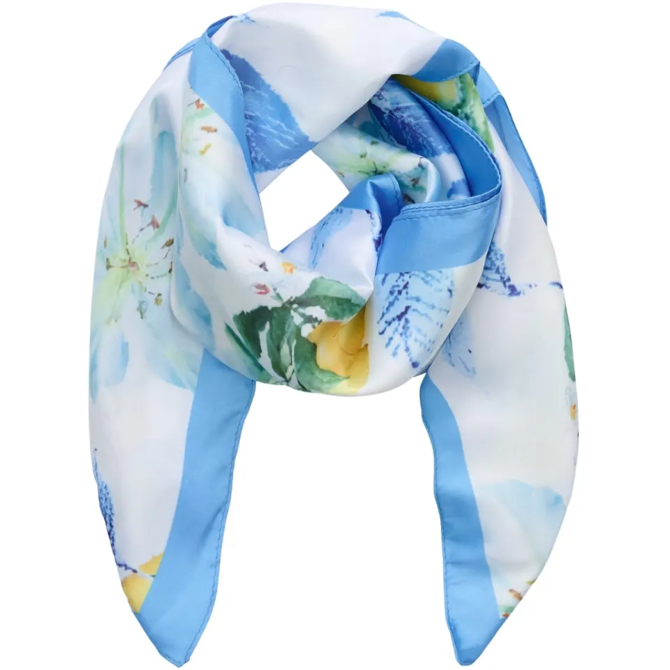 Marta du Château tørklæde MdcFinja BA-Scarf – Blue3347 — produktfoto