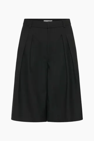 Gestuz GZpaula HW Wide Shorts – sort — produktfoto