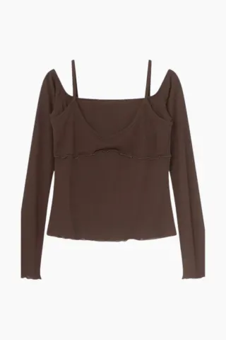 Résumé MaddisonRS Blouse – mørkebrun — produktfoto