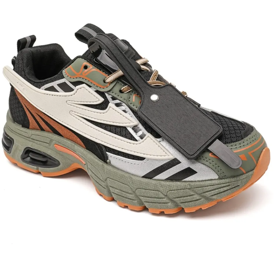 Brezza sneakers 9083 – grøn — produktfoto