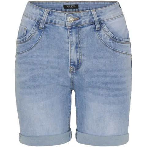 Marta du Château shorts MdcSamara – Denim — produktfoto