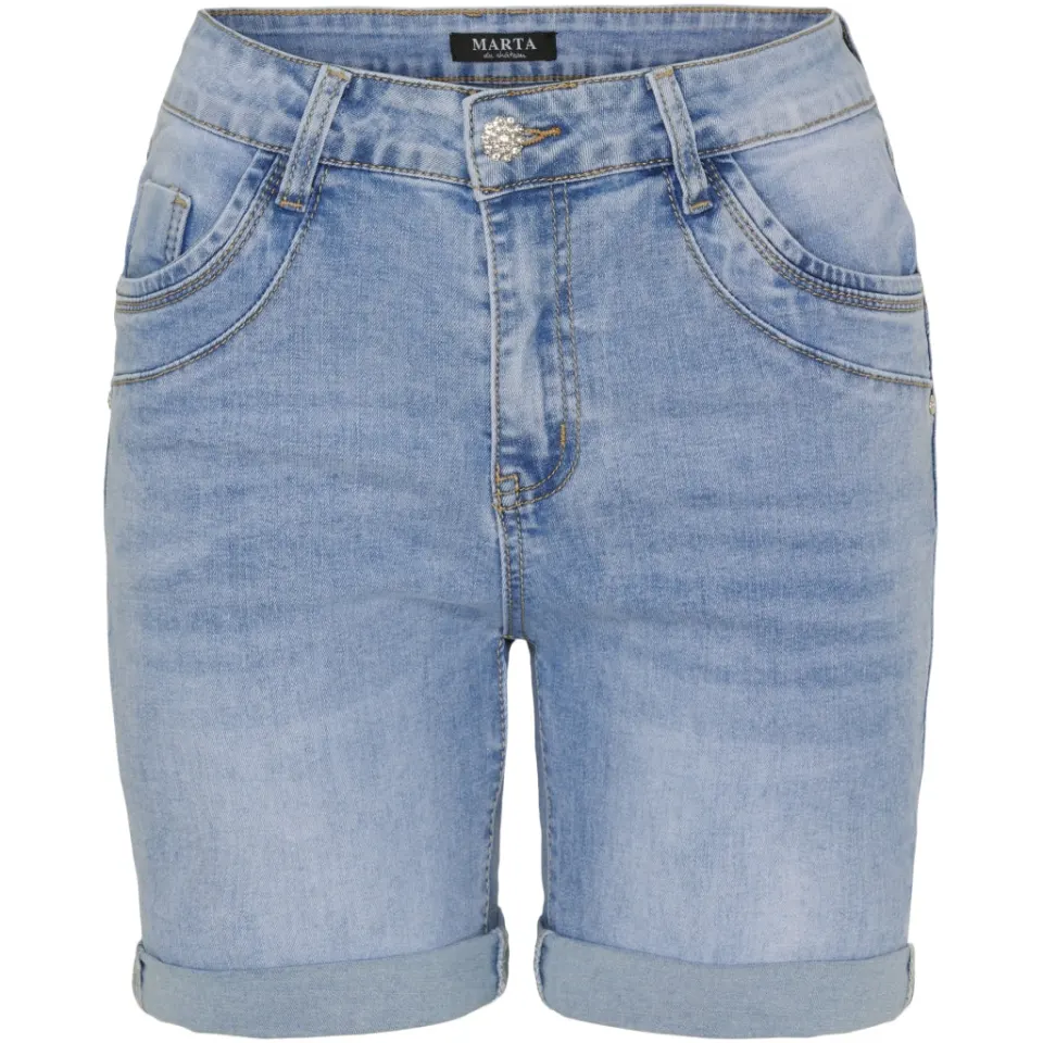 Marta du Château shorts MdcSamara – Denim — produktfoto