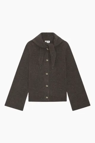 Baum und Pferdgarten Clarine Cardigan – Coffee Brown — produktfoto