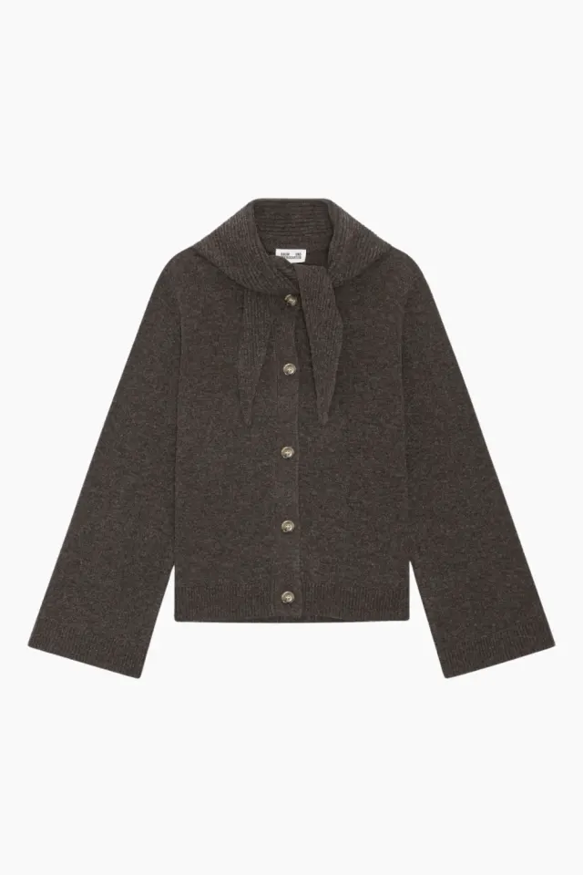 Baum und Pferdgarten Clarine Cardigan – Coffee Brown — produktfoto