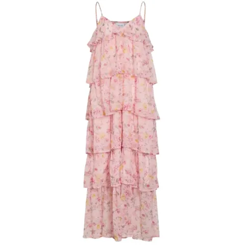 VILA Kjole Viharley – Sea Pink SMALL FLOWERS — produktfoto