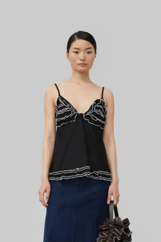 OpéraSPORT Beatrice Top – sort — produktfoto
