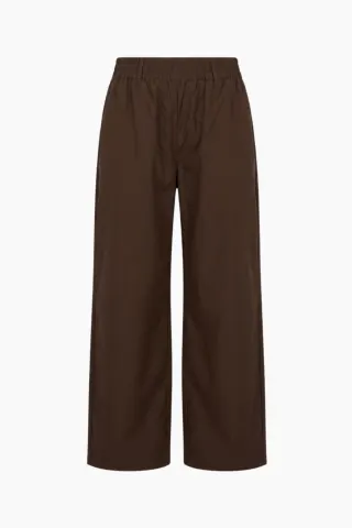 byQNTS Long Pant – brun — produktfoto