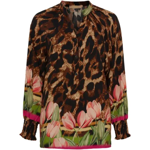 Marta du Château bluse MdcMelanie 6496 – Marrone3244TPK — produktfoto