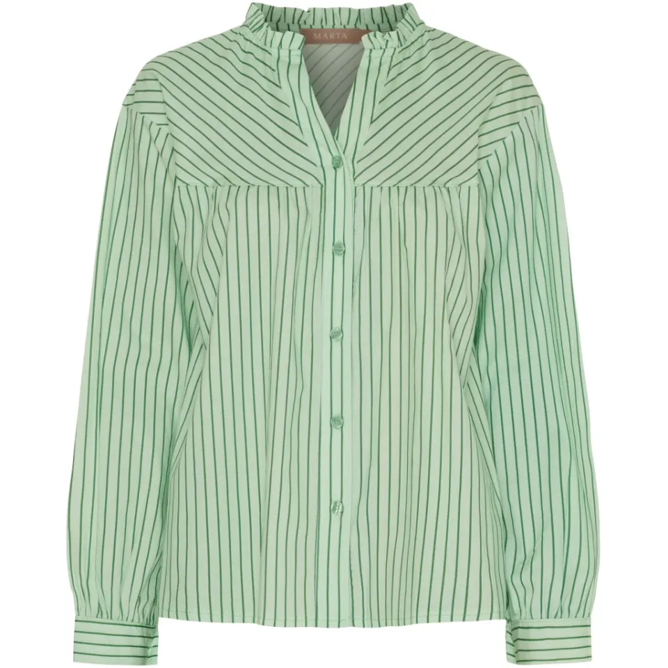 Marta du Château skjorte MdcKalina 7881 – Verde5888tpg — produktfoto