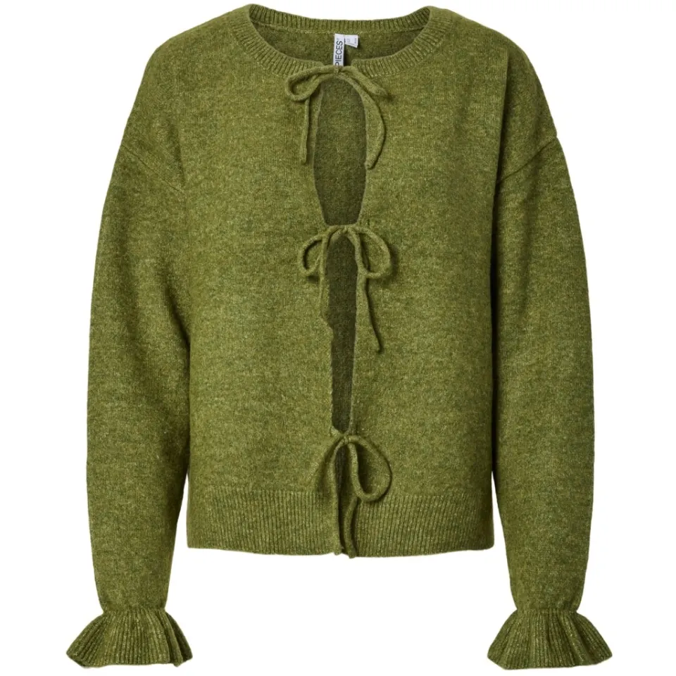 Pieces cardigan Pcsally – Sphagnum MELANGE — produktfoto